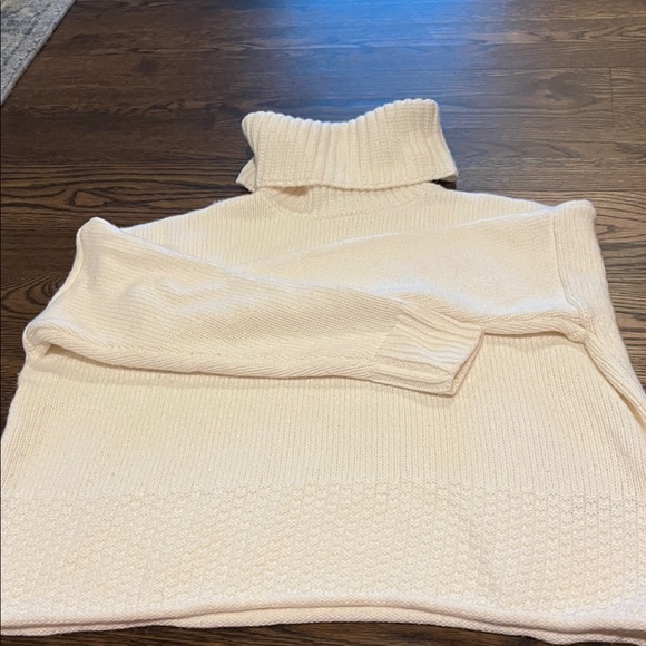 Madewell wool-blend turtleneck sweater size XS oversized